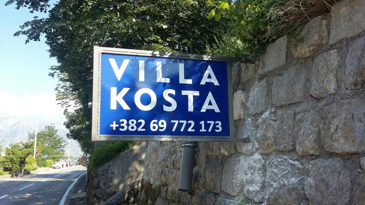 Villa Kosta Donji Morinj Exteriér fotografie